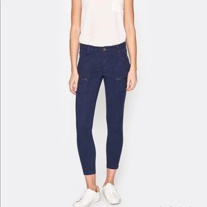 {Joie} Park Skinny Utility Pants in dark navy